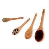 Beechwood Measuring Spoons, Set of 4