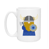 Viking Gnome Ceramic Mug - 15 oz