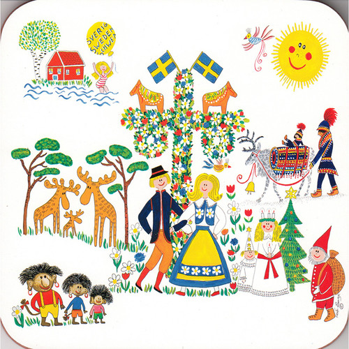 Swedish Seasons Trivet (6661)