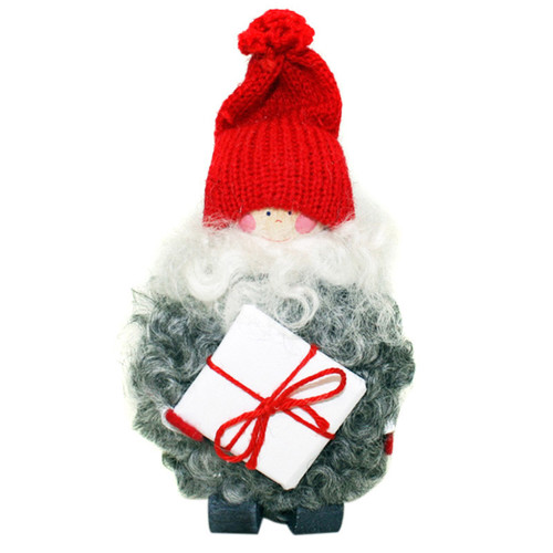 Moose Tomtekid with Gift 