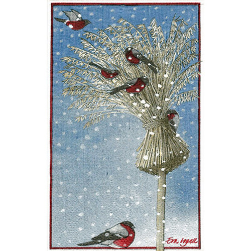 Moose Sheaf w/Domherre Guest Towel Napkins 