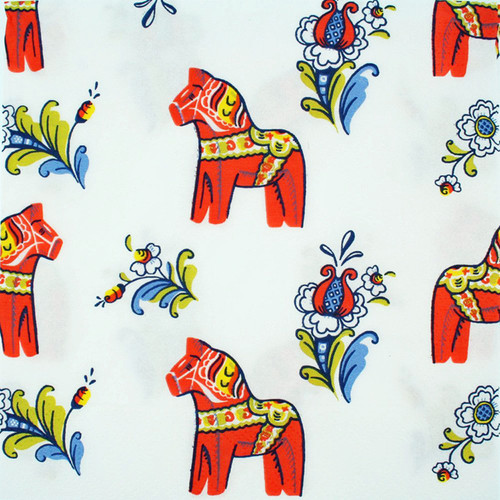 Swallings Dalahorse Paper Luncheon Napkins - 20 Pack  Swallings Dalahorse Paper Luncheon Napkins - 20 Pack