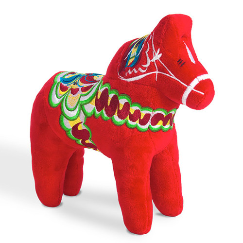 Swallings Dalahorse Stuffed Animal - Plush Toy 