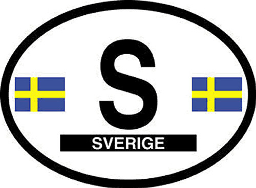 Sweden Car Decal - (OD-S)