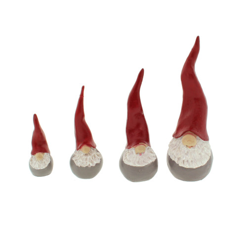 Naasgransgarden Tomte With Tall Hat Set - 4 pc 