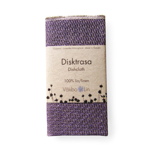 Linen Disktrasa Dishcloth - Lilac (91-11)