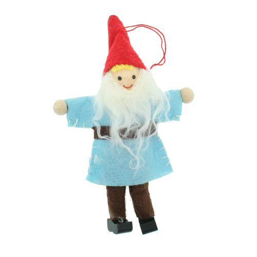 Nordic Gnome Ornament - Felt - 5" (H1-2723)