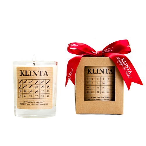 Handmade Scented Natural Soy Advent Candle (K0295)