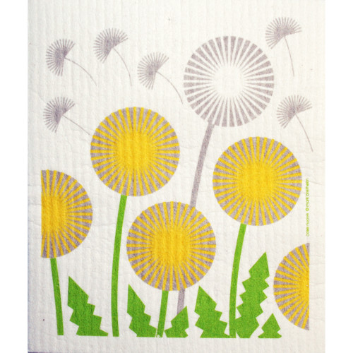 Swedish Dishcloth - Dandelions (221.01)