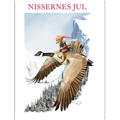 Notecard Folio -Christmas Nisse - Nissernes Jul (68-NISSERNES)