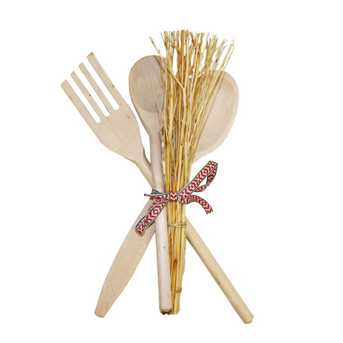 Wooden Utensil Set - 4 Piece (SW135)