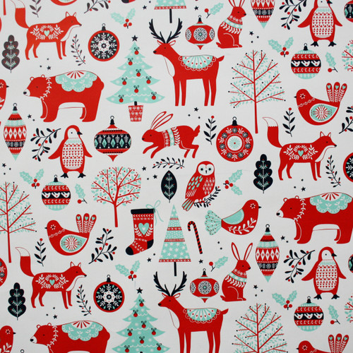 Christmas Gift Paper Wrapping Paper Ribbon Scandinavian Products