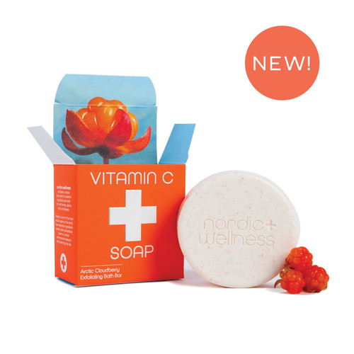 Kalastyle Nordic+Wellness Vitamin C Soap - Arctic Cloudberry - 4.3 oz - 122g 