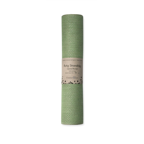 Linen Table Runner - Leaf Green (34-24)