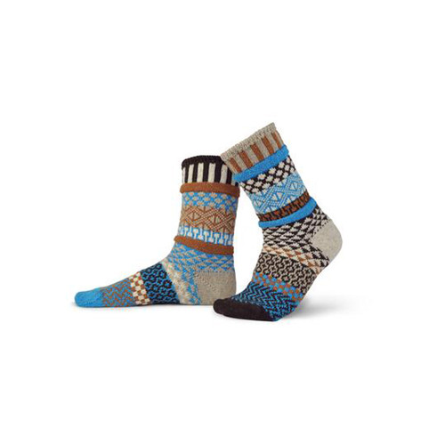 Solmates Socks - Adult Crew - WALNUT (Walnut)