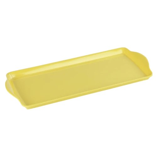 Reston Lloyd Melamine Almond Cake Tray - Lemon Yellow 