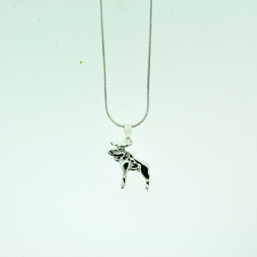 Moose - Silver Necklace