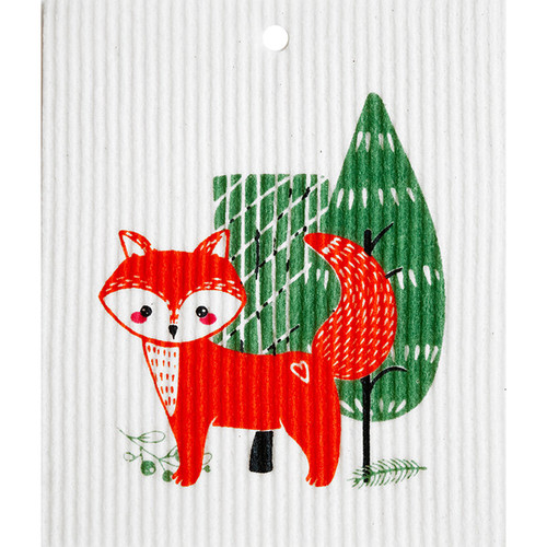 Swedish Dishcloth - Fox (56639)