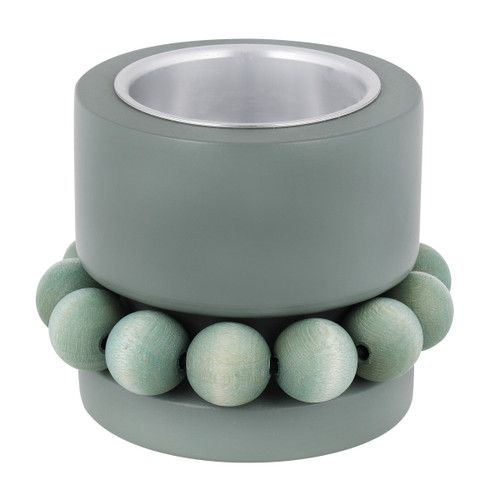 Prinsessa Tealight Candle Holder - Green (B7772)