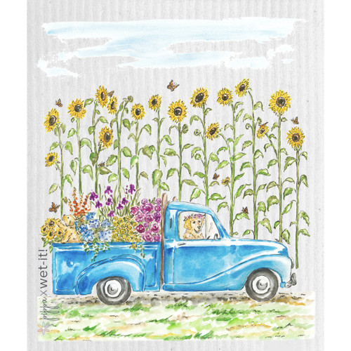 Swedish Treasures Swedish Dishcloth - Sunny Summer 