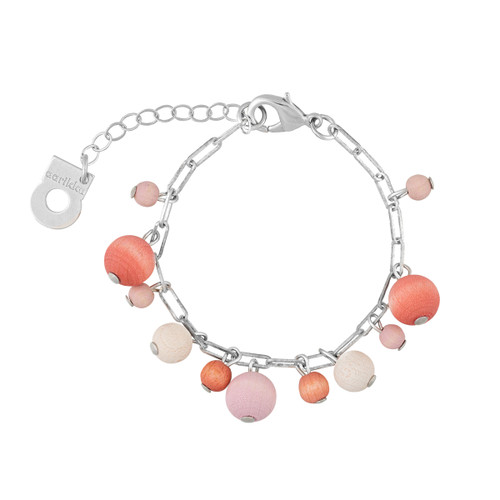 Ilona Bracelet - Melon Pink White (A8989)