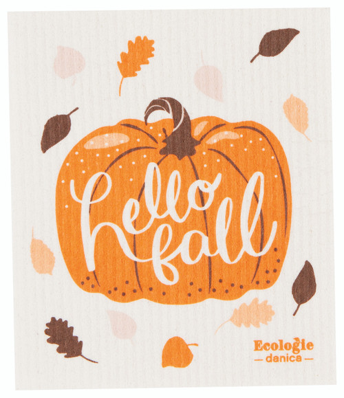 Now Designs / Danica Imports Swedish Dishcloth - Hello Fall 