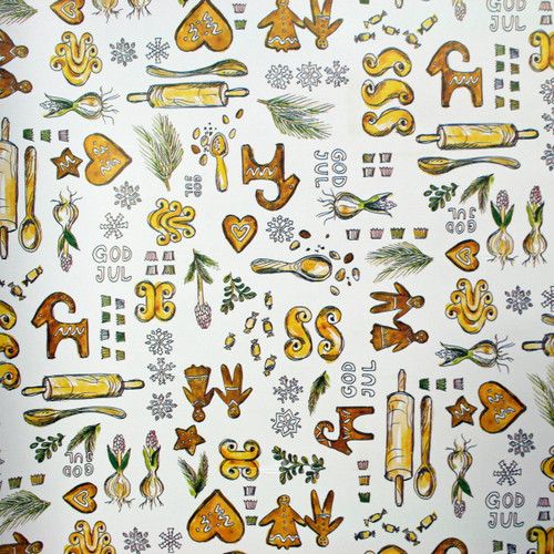 Wrapping Paper - Lusselelle-Julpaper