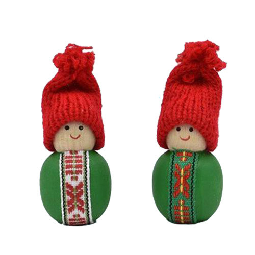 Ljungstroms Tomte Couple - Mini Boy and Girl - 2" 