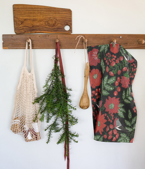  Ekelund Tea/Kitchen Towel - Julfaglar 
