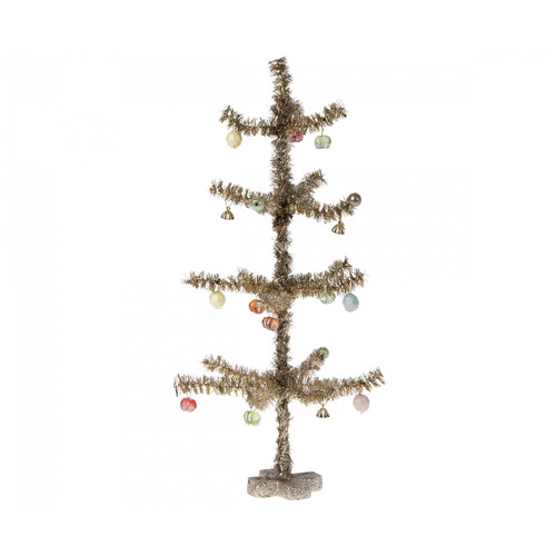 Christmas Tree - Gold - Small - Maileg - 10" (14-2180)