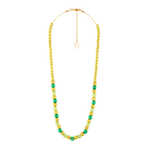 Lydia Necklace - Shades of Green (A9290)