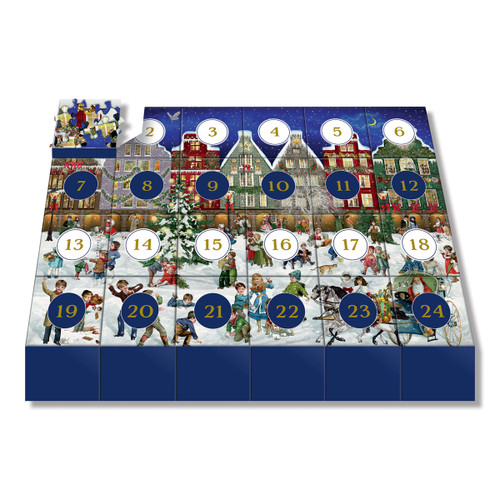 Winter Evening In the Town - Jigsaw Puzzle Advent Calendar Winter Evening In the Town - Jigsaw Puzzle Advent Calendar
