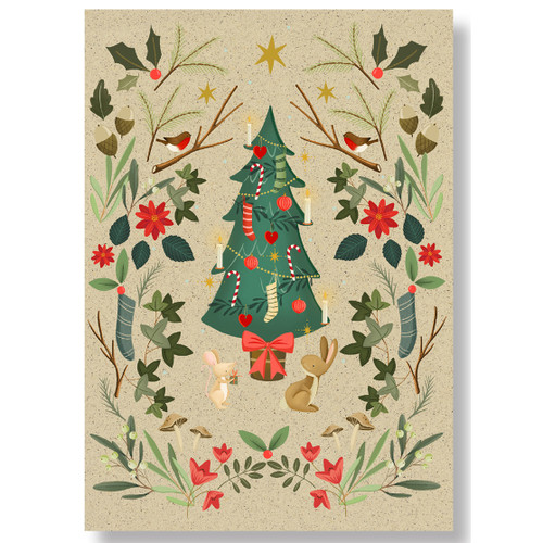 Advent Calendar Card - Christmas Tree Advent Calendar Card - Christmas Tree