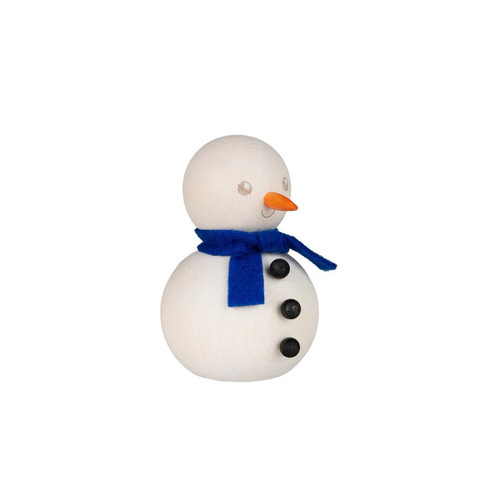 Aarikka Snowman Wooden Figure - 3"