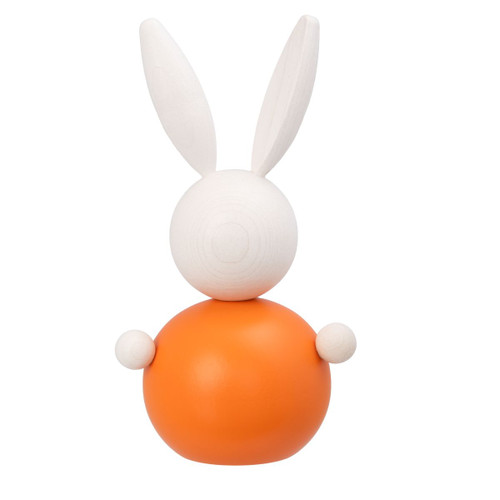 Pupujussi Rabbit - Orange - 6.25"