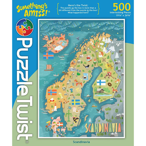 Scandinavia - 500 Piece Puzzle