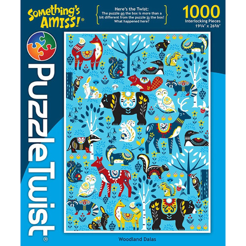 Woodland Dalas - 1000 Piece Puzzle