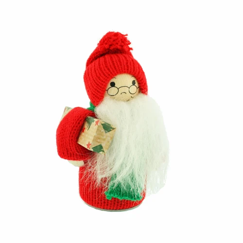 Tomte Santa with Present - 3.75"