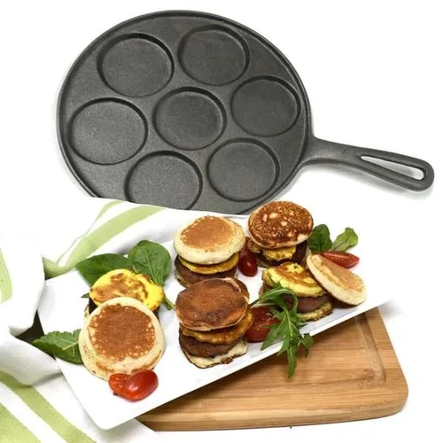 Platte Panna - Swedish Pancake Pan - Cast Iron