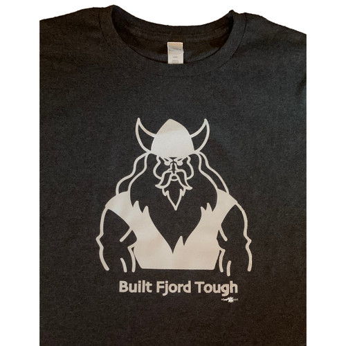 Built Fjord Tough T-Shirt - Charcoal