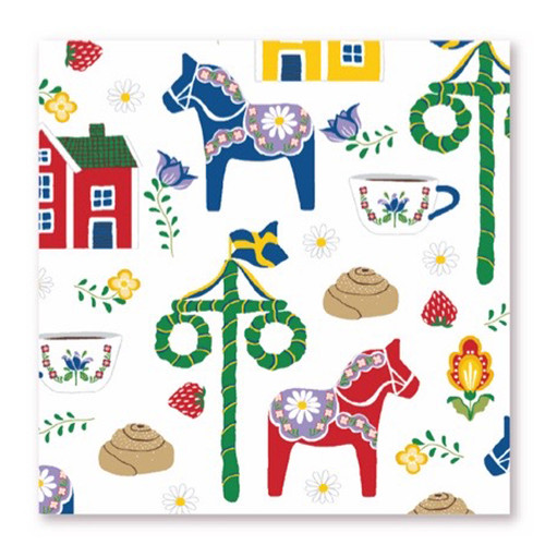 Midsummer Paper Luncheon Napkins - 20 Pack