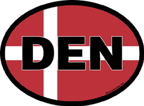 Denmark Car Decal (3248)