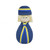 Swedish Boy Figure - Wooden - (45334)