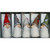 Nordic Tomte-Santa Ornaments - 3 inch - 5 Pack - Assorted Colors (H1-2159)