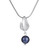 Blueberry Silver Necklace (423741)