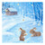 Advent Calendar Card - Winter Wildlife Bunnies (72279B)