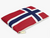 Norway Flag Accessory Pouch/Purse - Zipper