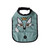 High Neck Bib - Rudy the Fox - Blue Surf (10210)