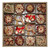 Straw Ornament Assortment - 56 pcs. (H1-2755)