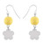Minea Earrings - Citron Yellow (A9188)